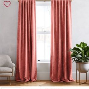 West Elm curtains
